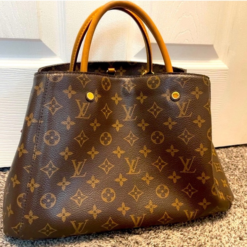 Authentic Louis Vuitton Montaigne MM